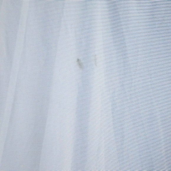 SanSoleil NEW Sol Tek Ice 2XL Blue Striped Men's‎ Long Sleeve Polo Shirt FLAW - Picture 6 of 6